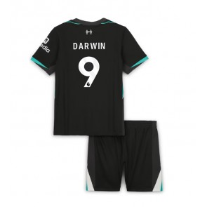 Liverpool Darwin Nunez #9 Gostujuci Dres za Dječji 2024-25 Kratak Rukavima (+ kratke hlače)